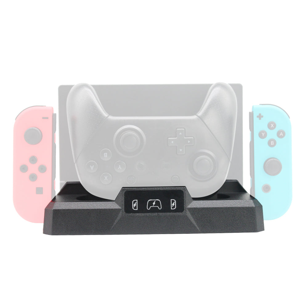 S053 Multi-function Controller Charging Dock for Nintendo Switch Joy-stick Charging Station Non-slip Switch Dock Stand with Game Card Holder/Indicator S053 Multi-function Controller Charging Dock for Nintendo Switch Joy-stick Charging Station Non-slip Switch Dock Stand with Game Card Holder/Indicator